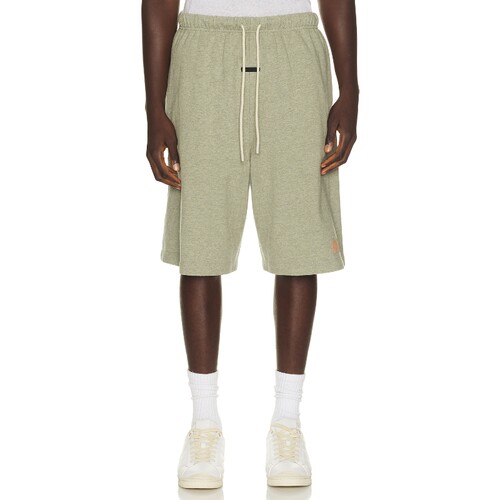 Fear of God ESSENTIALS浅绿裤装抽绳休闲短裤秋冬新品REVOLVE