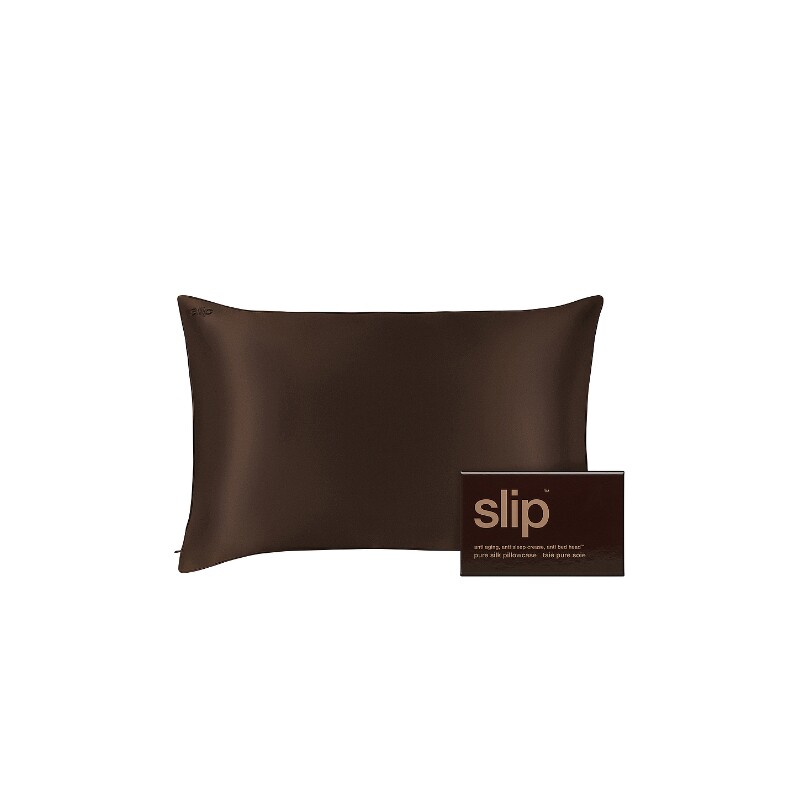 slip Pure Silk Queen Pillowcase 棕色 秋冬新品REVOLVE
