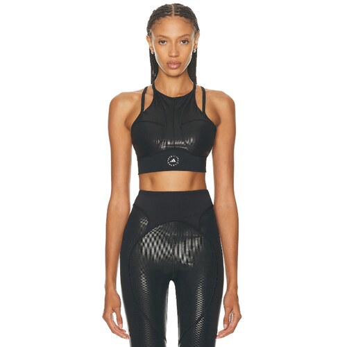 adidas by Stella McCartney 上装 黑色 运动复古风REVOLVE小众新