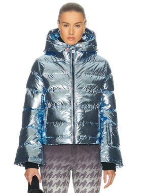 Perfect Moment 夹克 蓝色 运动复古风REVOLVE小众新款