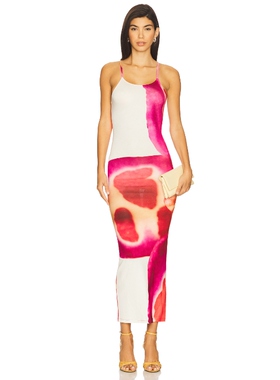 [冬季新品]Feners LAGARTA 裙子 桃紅色REVOLVE小众