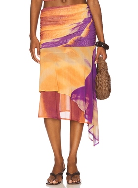 [冬季新品]Feners FESTA 半身裙 Rust,PurpleREVOLVE小众