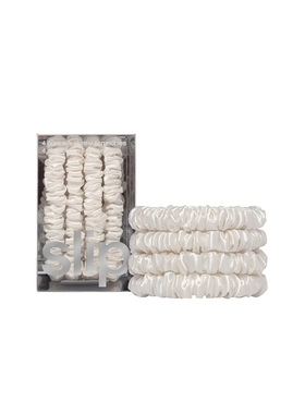 slip SKINNY SCRUNCHIES 橡皮筋 白色REVOLVE小众新款