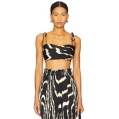 春季 上装 新品 Fernandez 无袖 Eugenia TURRITO 黑色REVOLVE新款