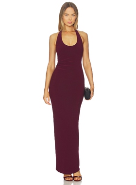 [冬季新品]Nookie NATALIA 吊带连衣裙 酒REVOLVE小众