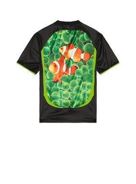 Pleasures AQUA 足球球衣 黑色REVOLVE小众新款