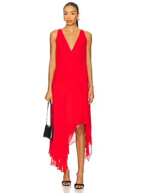 [冬季新品]Bec + Bridge 红色裙子REVOLVE小众