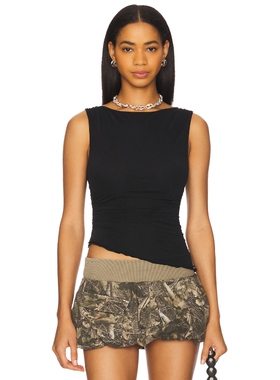 【海外直邮】Free People ASH 针织上装 黑色基础易搭内搭REVOLV