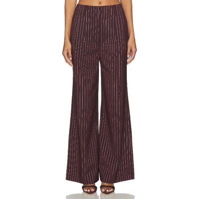 SIMONMILLER BLOO PINSTRIPE 长裤  美式休闲风REVOLVE小众新款