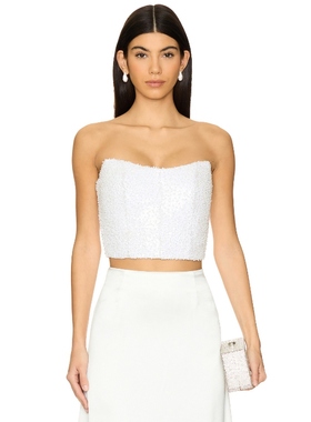 Mariandree Gaitan EMILY 上装 白色REVOLVE小众新款