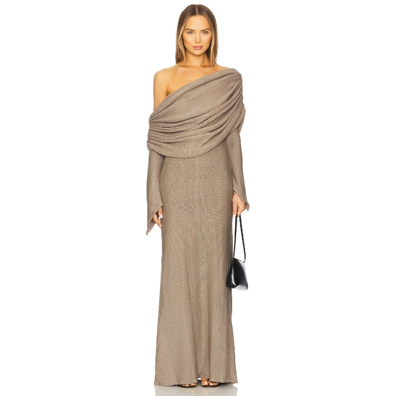 Deme by Gabriella BONNIE 裙子 米色REVOLVE小众新款,女装/女士精品,连衣裙,淘宝优惠券,粉丝福利购,淘宝优惠卷