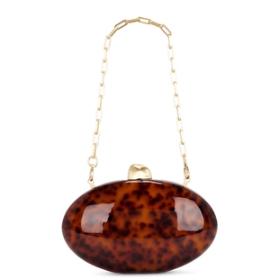 Gaia 性感REVOLVE小众新款 EVIANA 棕色 手拿包 Cult