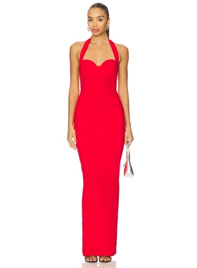 Nookie LOTTIE 裙子 红色REVOLVE小众新款