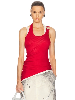 Jean Paul Gaultier 上装 revolve小众新款 红色