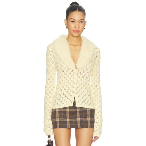 House of Sunny VANILLA PEGGY 开衫 revolve小众新款