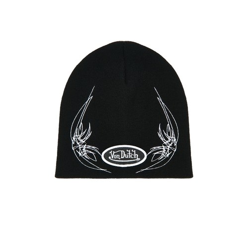 Von Dutch 针织毛线帽 黑色REVOLVE小众新款