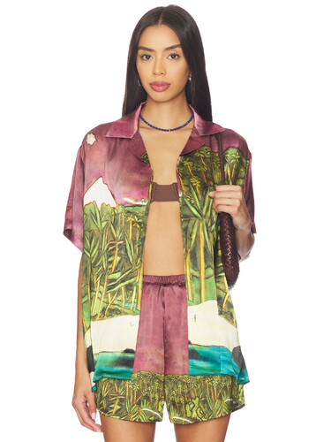 Donde Esteban LA SIERRA 上衣 revolve小众新款 Wine,Green