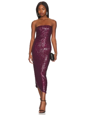 House of Harlow 1960 SARAI 裙子 revolve小众新款 紫色