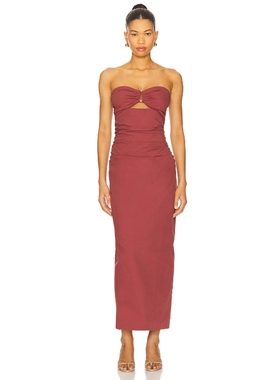 [冬季新品]4th & Reckless WINNIE 裙子 淡紫色 REVOLVE小众