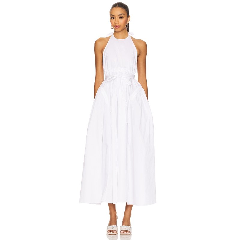 Lovers and Friends IDUN 裙子 白色REVOLVE小众新款