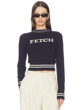 House of Sunny FETCH 毛衣 藏青色REVOLVE小众新款