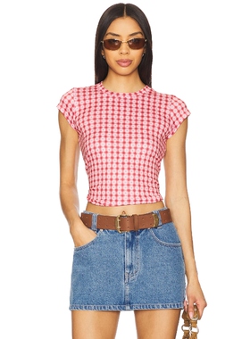 [春节穿搭]Bella Venice IMMY 上装红色y2k辣妹风REVOLVE小众新款