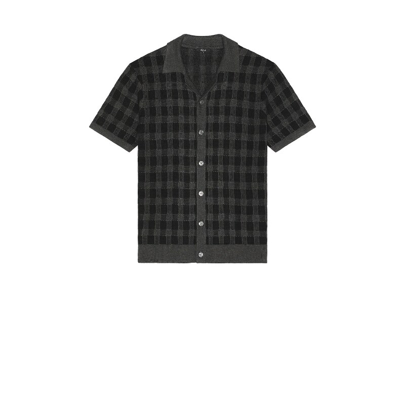 [冬季新品]Rails RONAN 短袖衬衫 黑色REVOLVE小众