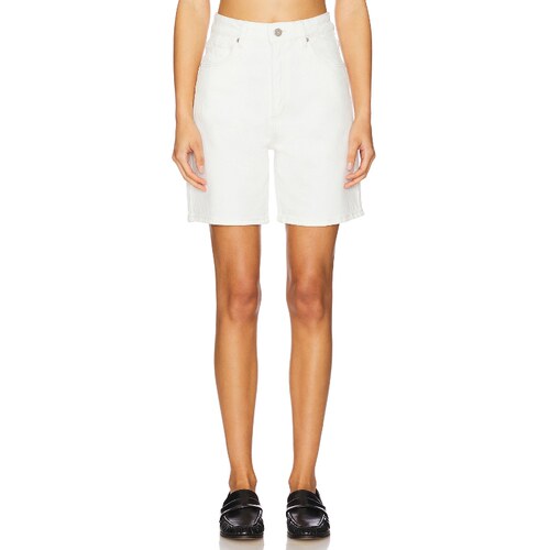 Abrand CARRIE 短裤 白色 美式复古风REVOLVE小众新款