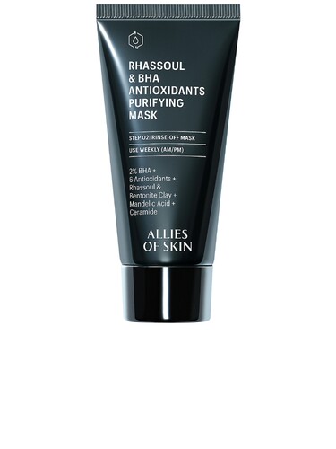 Allies of Skin 摩洛哥熔岩泥 + BHA 抗氧化净透面膜