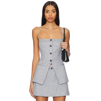 Shona Joy ASHER 无袖上装 y2k辣妹风REVOLVE小众新款