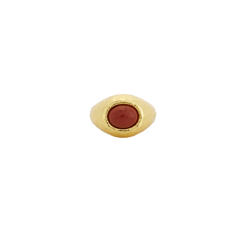 ANNI LU Cherry On Top Ring Burnt OrangeREVOLVE小众新款