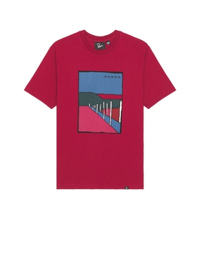 [春节穿搭]By Parra BEACH PARKING T恤 红色REVOLVE小众