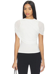 superdown BETHANY 上装 revolve小众新款 象牙白