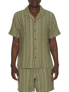 revolve小众新款 Marine 度假衬衫 DOBBY Layer