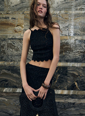 [春季新品]St. Agni 上装 黑色REVOLVE小众