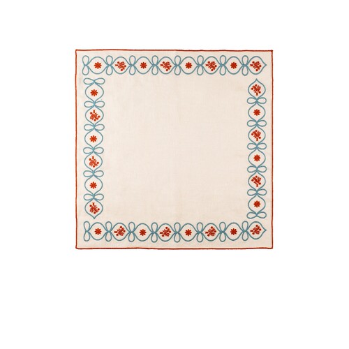 Misette Embroidered Linen Napkins Set Of 4  revolve小众新款