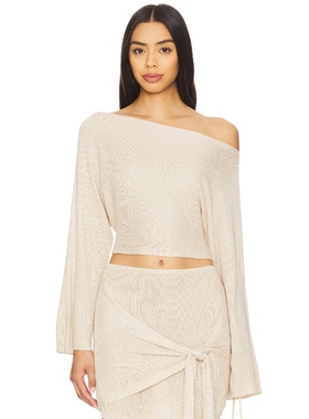 Flook The Label CALLIE 上装 象牙白 y2k辣妹风REVOLVE