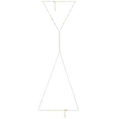 程晓玥同款 Ettika BODY 主体链REVOLVE金色