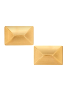 Heaven Mayhem CELESTE 铆钉耳饰 revolve小众新款 金属金色