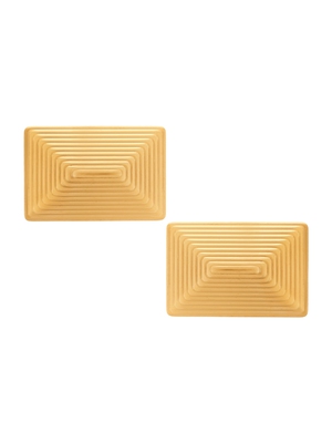 Heaven Mayhem CELESTE 铆钉耳饰 revolve小众新款 金属金色