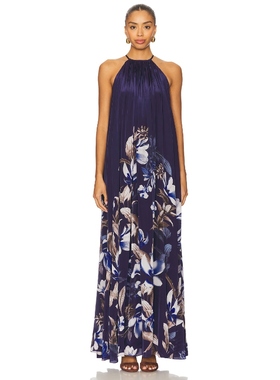 [冬季新品]ROCOCO SAND 长裙 藏青色 REVOLVE小众