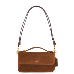 Top Elora Handle Crossbody 棕色REVOLVE小众新 Coach Bag 蔻驰