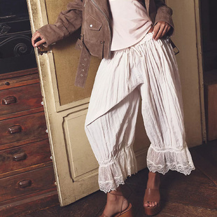 海外直邮 子象牙白简约美式 Free 裤 休闲风REVOLVE新款 People