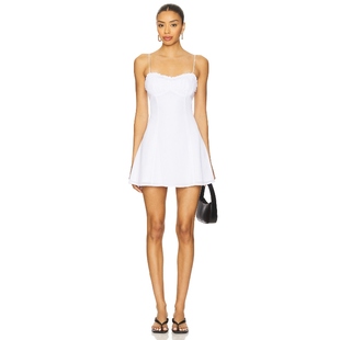 [冬季新品]MORE TO COME HANNAH 裙子 白色REVOLVE小众