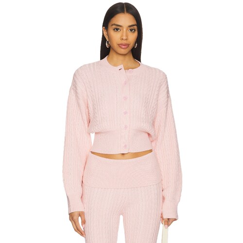 Lovers and Friends BESSIE 开衫 粉色REVOLVE小众新款