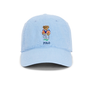 Polo Ralph Lauren 拉夫劳伦淡蓝色休闲牛仔棒球帽礼物REVOLVE