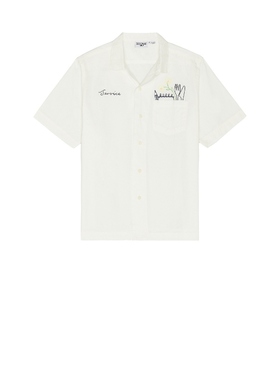 [冬季新品]Service Works NECESSITIES 短袖衬衫 白色REVOLVE小众