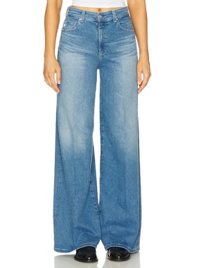 AG Jeans DEVEN 喇叭口 蓝色 美式复古风REVOLVE小众新款