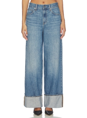Helmut Lang Drop Straight Brooklyn Pants 蓝色REVOLVE小众新款