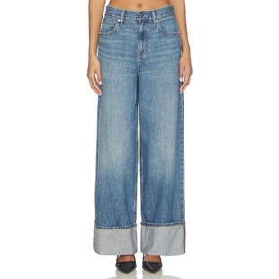 Straight Drop Brooklyn Pants Helmut 蓝色REVOLVE小众新款 Lang